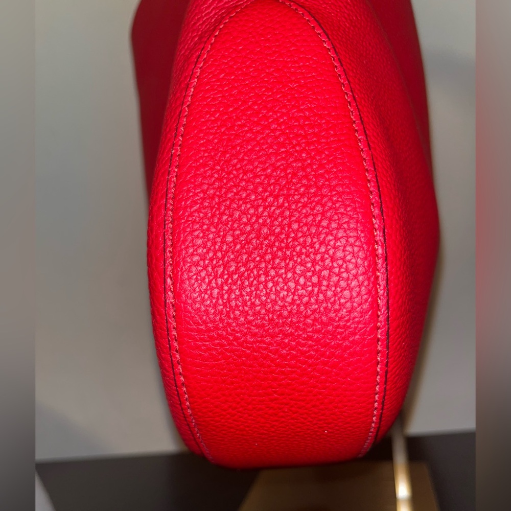 Gucci Jackie Red Shoulder Bag with pouch. - Picture 12 of 15